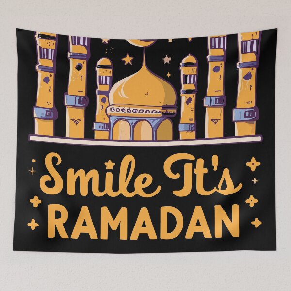 Item preview, Smile it's Ramadan Kareem 2024 - Islamic Art  designed and sold by QuantaPixel.
