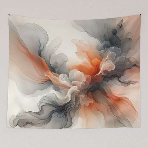 Item preview, Pastel Orange and Dark Grey Elegance  designed and sold by CardsStudio.