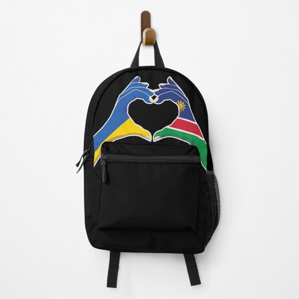 Item preview, Namibia Namibian Ukraine Ukrainian Love Heart Peace designed and sold by FlagX.