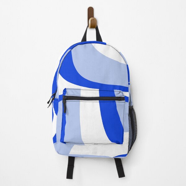Item preview, Blue Retro Groove Mid Century Modern Abstract Pattern designed and sold by kierkegaard.