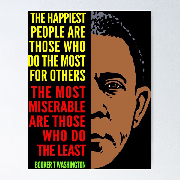 INSPIRATIONAL QUOTE: Booker T. Washington