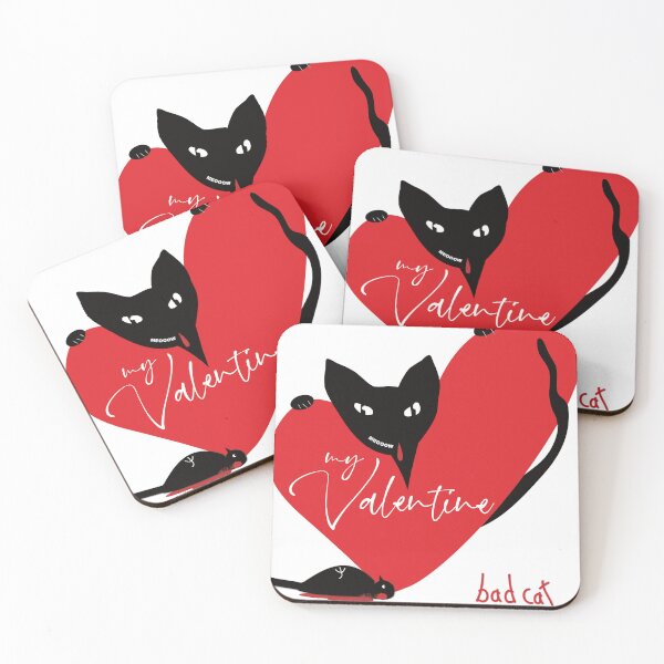 Item preview, Bad Cat Valentine designed and sold by Bethanyys.