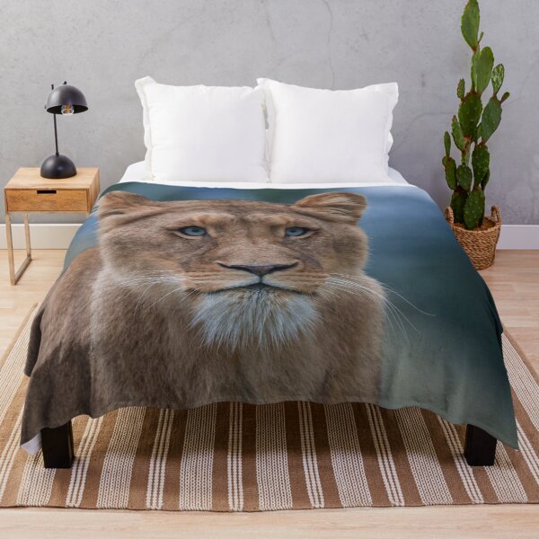 Item preview, The Blue-Eyed Lioness designed and sold by rawshutterbug.