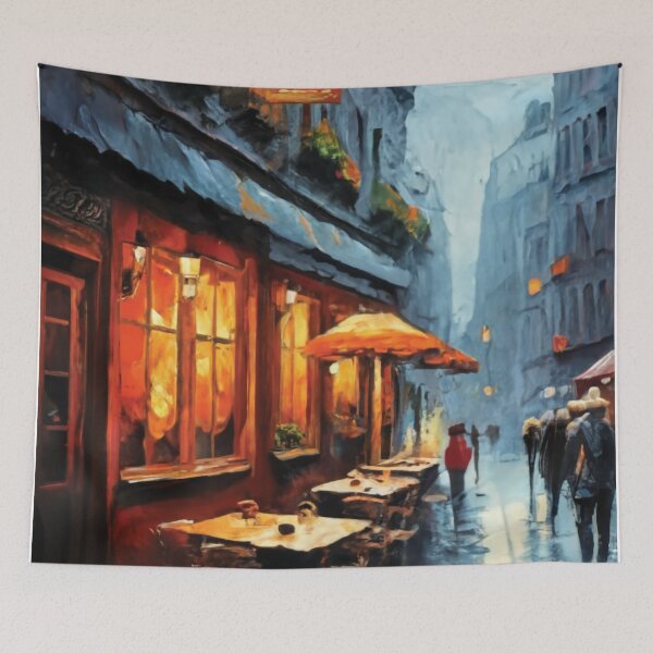 Artikelvorschau, Druck eines Restaurants entworfen und verkauft von Random Designs.