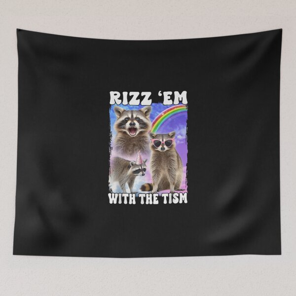 Item preview, Rizz 'Em With The 'Tism designed and sold by THIENVT.