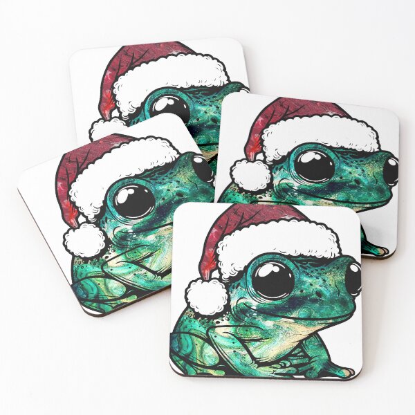 Item preview, Cute Xmas Frog designed and sold by Aspro-Artistry.