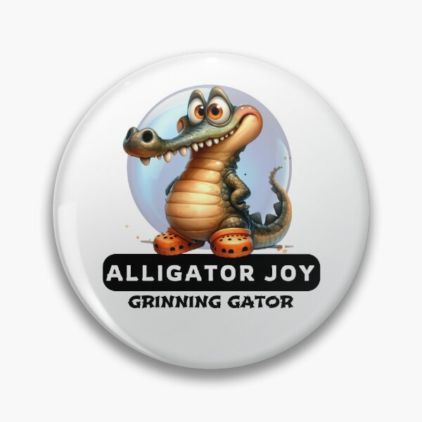 Item preview, Alligator Joy: Grinning Gator designed and sold by Hungry-Murphy.