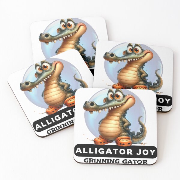 Item preview, Alligator Joy: Grinning Gator designed and sold by Hungry-Murphy.