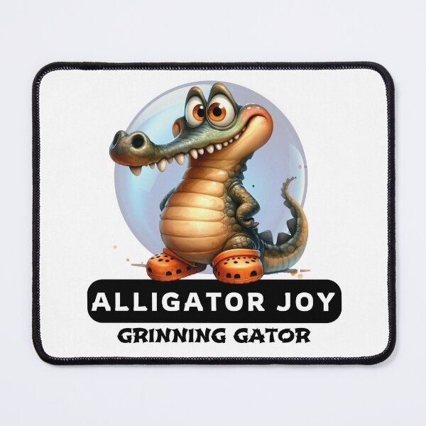 Item preview, Alligator Joy: Grinning Gator designed and sold by Hungry-Murphy.