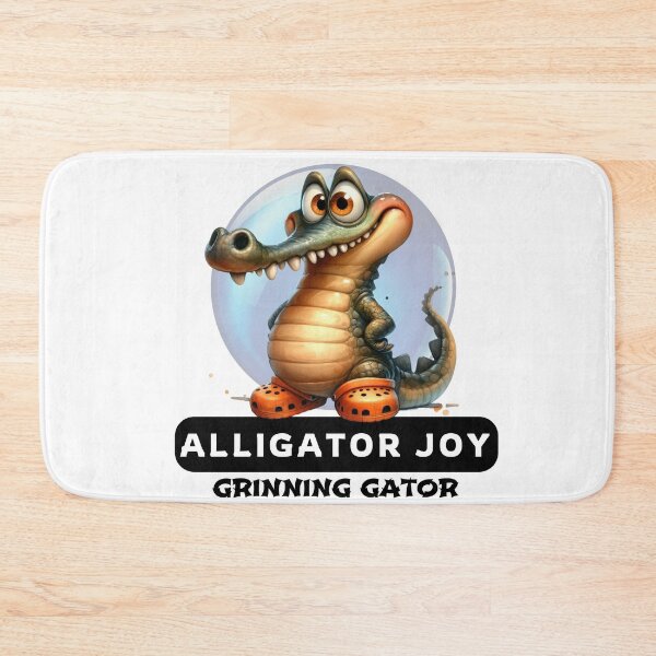 Item preview, Alligator Joy: Grinning Gator designed and sold by Hungry-Murphy.