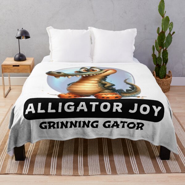 Item preview, Alligator Joy: Grinning Gator designed and sold by Hungry-Murphy.