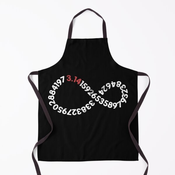 Item preview, Infinity 3.14 Pi Digits - Pi Day Mathematics Math Teacher Distressed Infinite Shaped Design designed and sold by venomousvector.