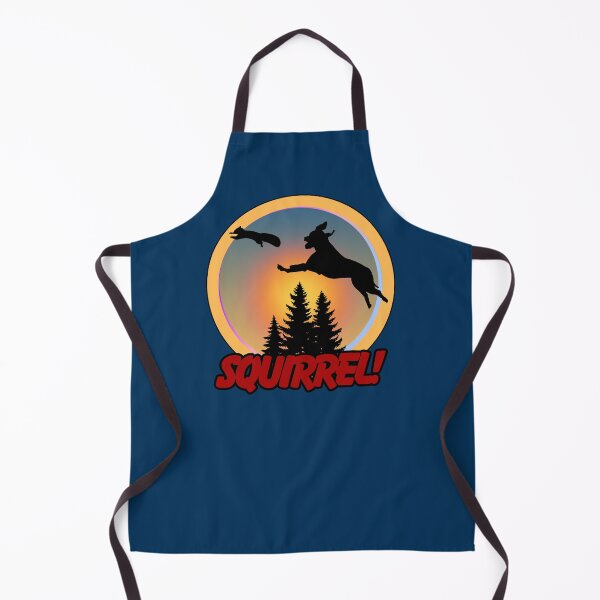 Item preview, Funny Dog Lover gift dog chasing squirrel sunset designed and sold by Shean Fritts.