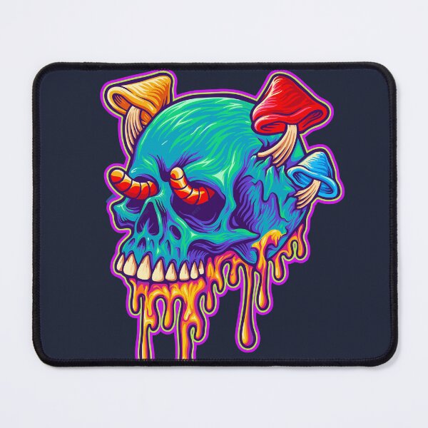 Item preview, Psychedelic Skull Mushroom designed and sold by The  Qash.