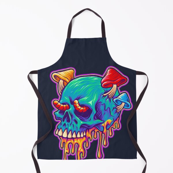 Item preview, Psychedelic Skull Mushroom designed and sold by The  Qash.