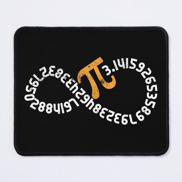 Item preview, 3.14 Pi Digits Infinity Sign Irrational Number Design Math Teacher Distressed Infinite Shaped Design designed and sold by venomousvector.