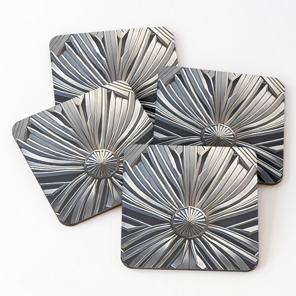 Item preview, silver art deco style 026 designed and sold by fleesphotos.