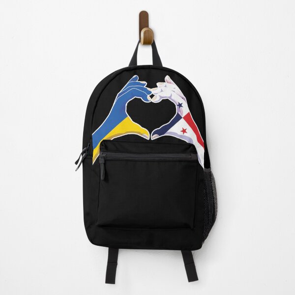 Item preview, Panamanian Panama Ukraine Ukrainian Love Heart Peace designed and sold by FlagX.