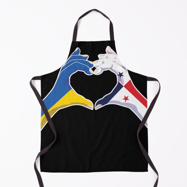 Item preview, Panamanian Panama Ukraine Ukrainian Love Heart Peace designed and sold by FlagX.