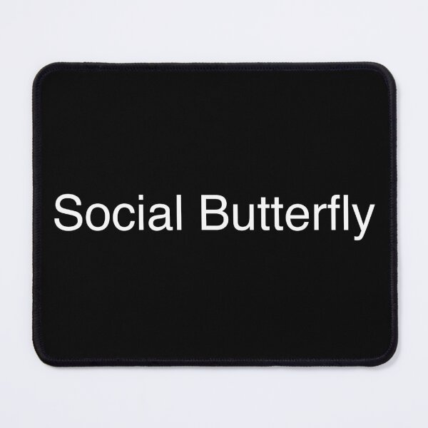 Item preview, Social Butterfly designed and sold by Text-based T-Shirts and Gifts.