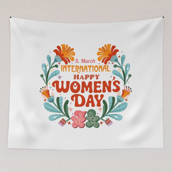 Item preview, March 8th Celebration: Empowerment Blossoms on International Women's Day designed and sold by FEBRICAST.