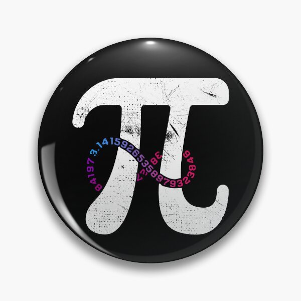 Item preview, Pi symbol and numbers Infinity shape 3,1415 Pi Day March 14 Holiday Mathematics Teacher Funny Distressed Design designed and sold by venomousvector.