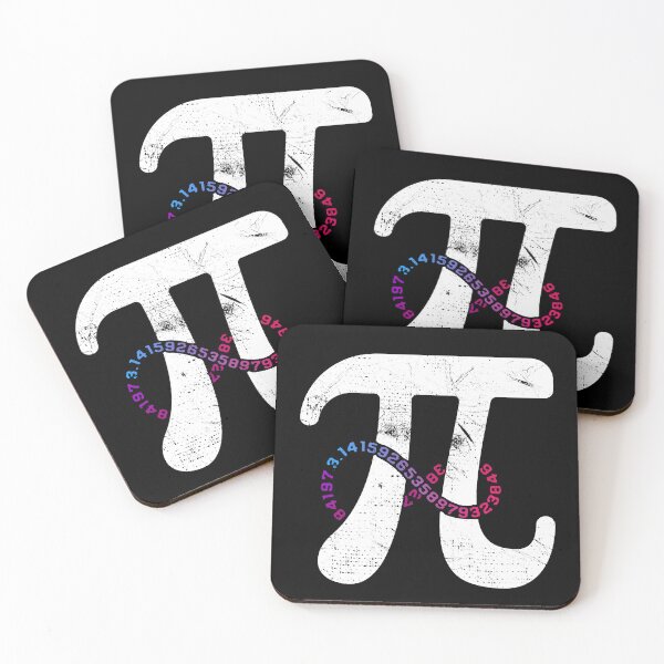 Item preview, Pi symbol and numbers Infinity shape 3,1415 Pi Day March 14 Holiday Mathematics Teacher Funny Distressed Design designed and sold by venomousvector.