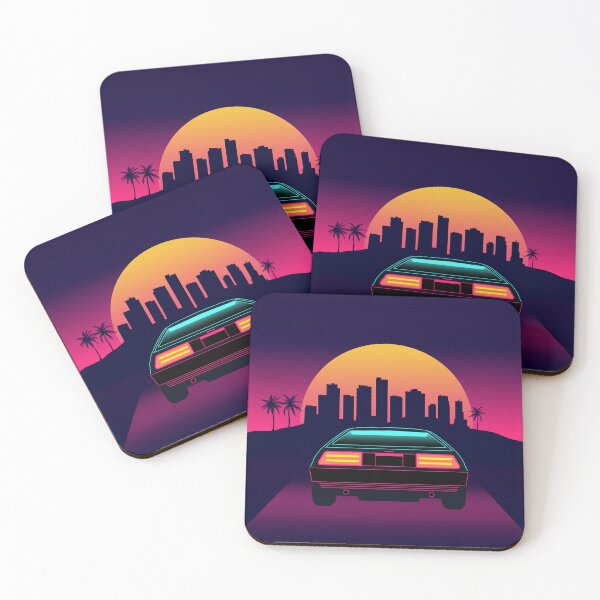 Item preview, 80's Retro Car and Cityscape designed and sold by WilliamSRamsey.