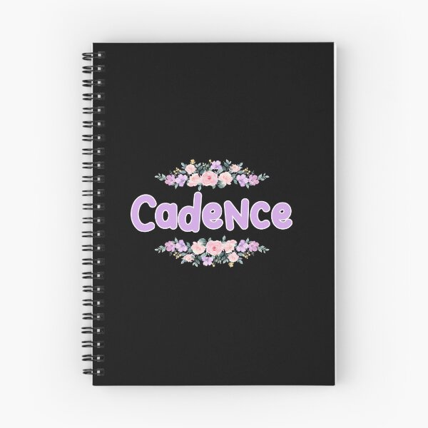 Item preview, Purple Flower Cadence Name Label (Black) designed and sold by NormadWorld.