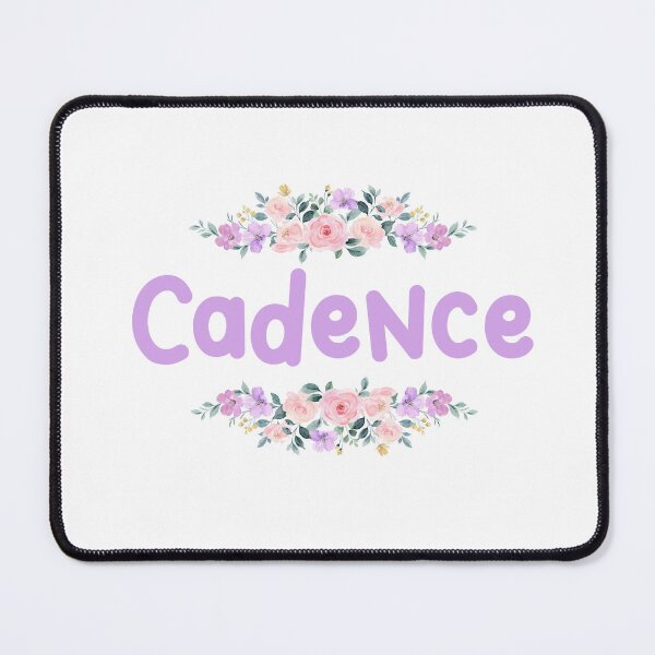 Item preview, Purple Flower Cadence Name Label designed and sold by NormadWorld.