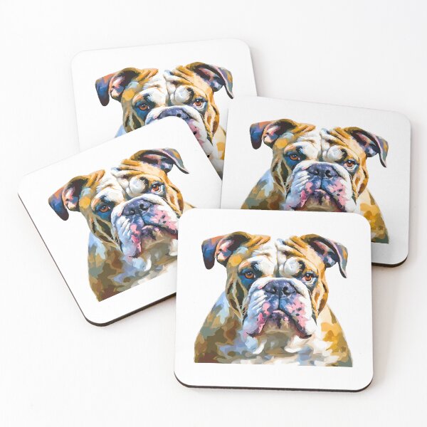 Item preview, Impressionist English Bulldog designed and sold by Fredster1966.