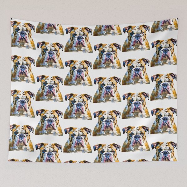 Item preview, Impressionist English Bulldog designed and sold by Fredster1966.