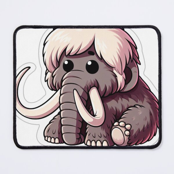 Item preview,  Wooly Mammoth  kawaii sticker designed and sold by MandyLS24.