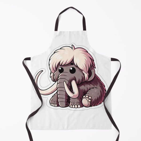 Item preview, Wooly Mammoth kawaii sticker designed and sold by MandyLS24.