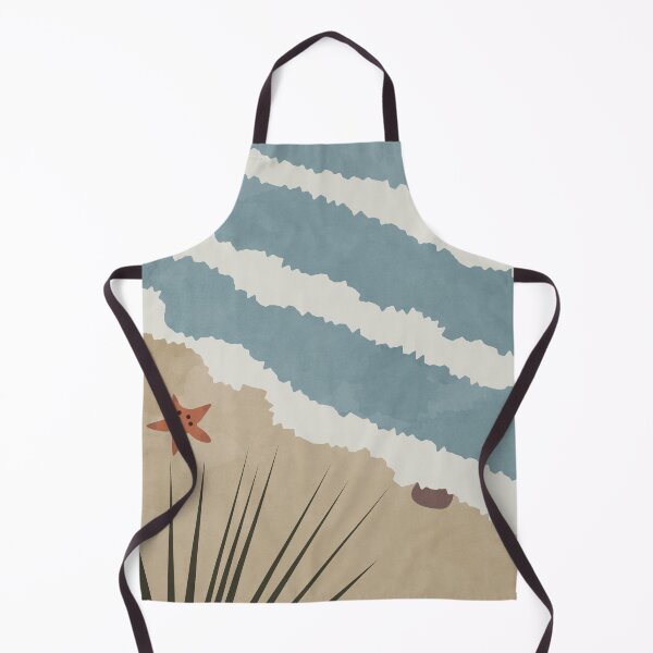 Item preview, Tranquil Beach Shore Art, Blue Ocean and Sandy Serenity designed and sold by technicolorable_art.