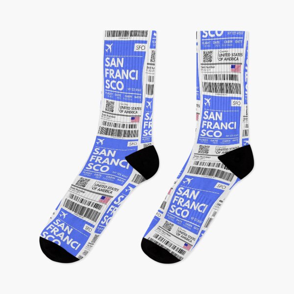 Item preview, San francisco Airplane Boarding pass designed and sold by RoamInk.