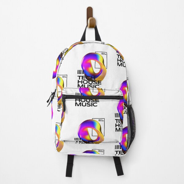 Item preview, TECH HOUSE - Abstract Object Y2K (Black) designed and sold by Discothreadz.