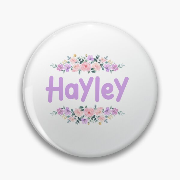 Item preview, Purple Flower Hayley Name Label  designed and sold by NormadWorld.