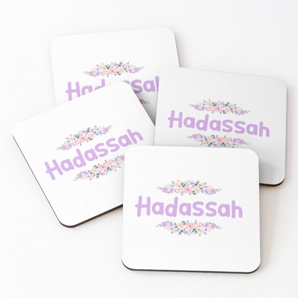 Item preview, Purple Flower Hadassah Name Label  designed and sold by NormadWorld.