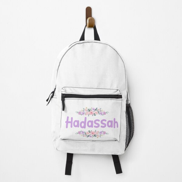 Item preview, Purple Flower Hadassah Name Label designed and sold by NormadWorld.