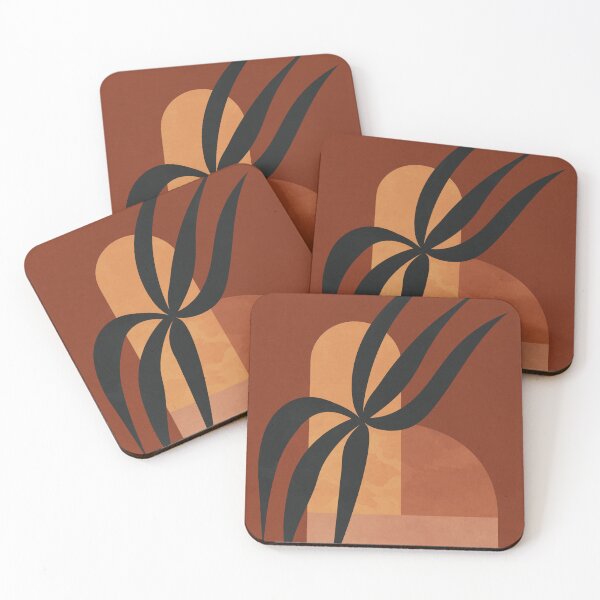 Item preview, Scandinavian Minimalism Floral, Brown Tones, Terracotta designed and sold by technicolorable_art.