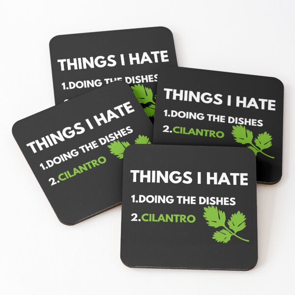 Item preview, i hate cilantro day cilantro hater why do i hate cilantro designed and sold by MotivaChic.