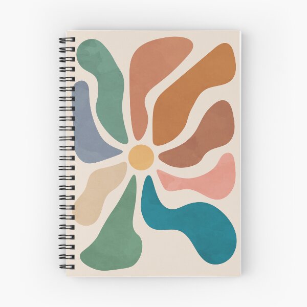 Item preview, Multicolor Flower, Abstract Botanical, Pastel Colors designed and sold by technicolorable_art.