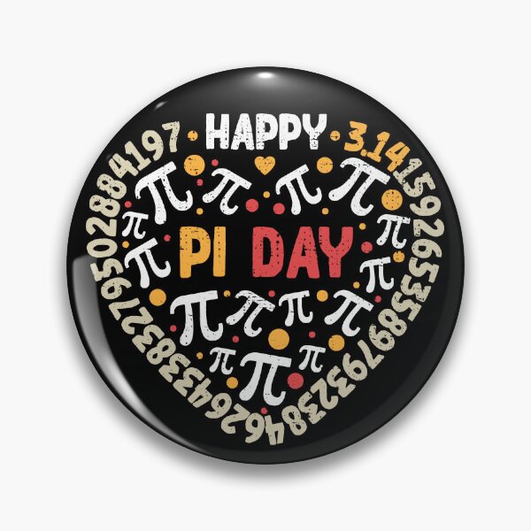 Item preview, "Happy Pi Day" funny quote - Mathematics3.14 Pi Symbol and Digits Heart Math Teachers designed and sold by venomousvector.