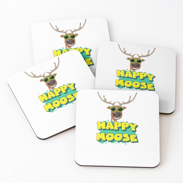 Item preview, Happy moose designed and sold by MegasLogos.