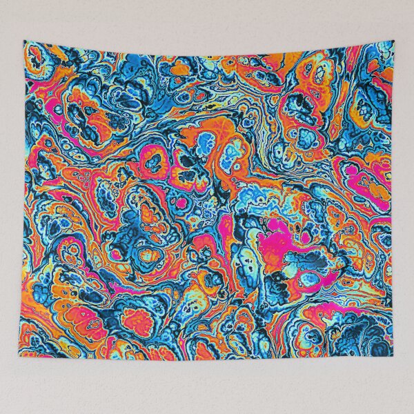 Item preview, Psycho Digital Marbling designed and sold by pattypattern.