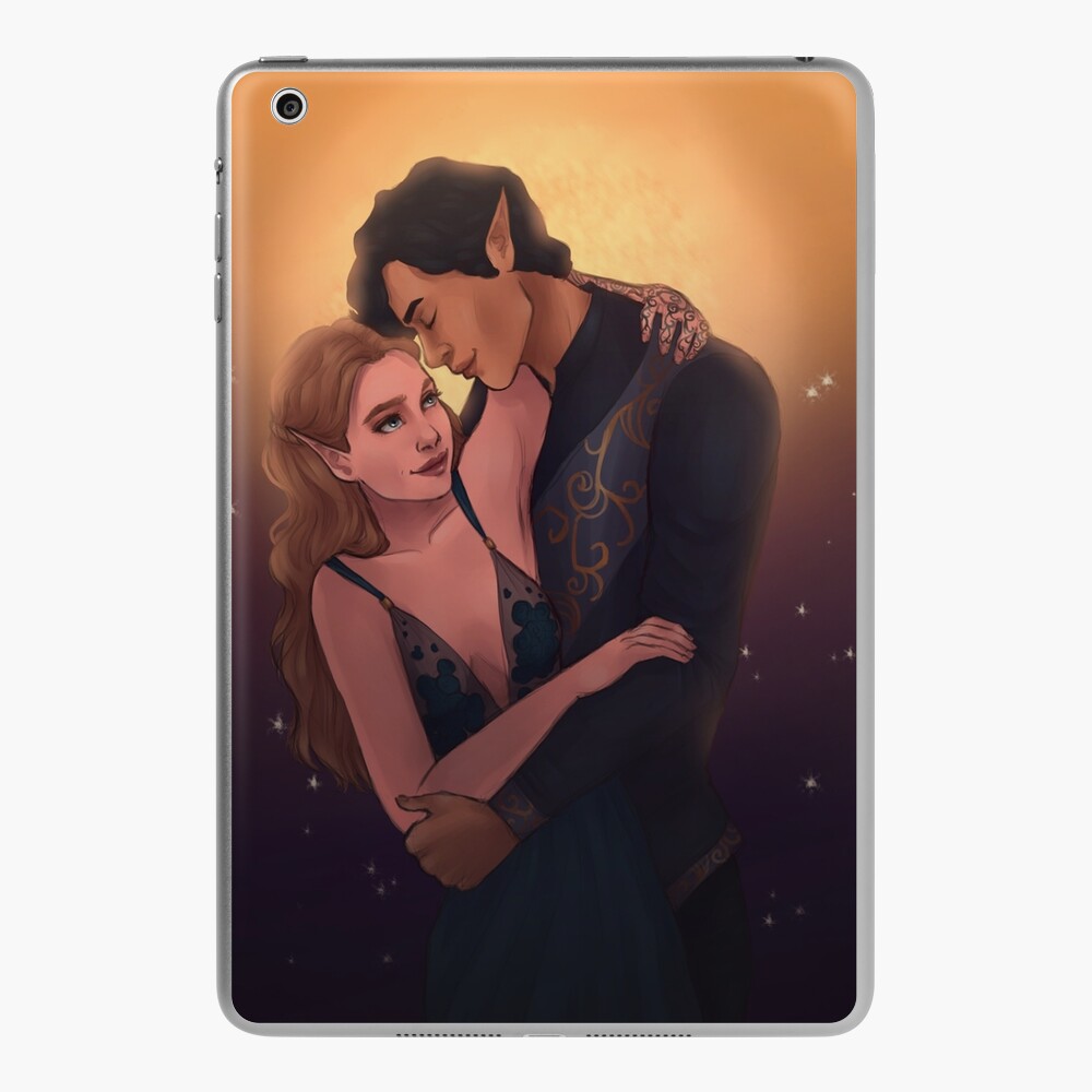 Feyre & Rhys (A court of thorns and roses) iPad Case & Skin for Sale by  silviarte