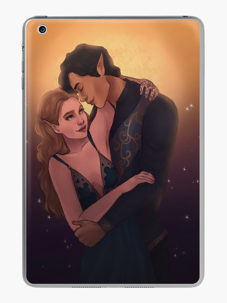 Feyre & Rhys (A court of thorns and roses) iPad Case & Skin for Sale by  silviarte