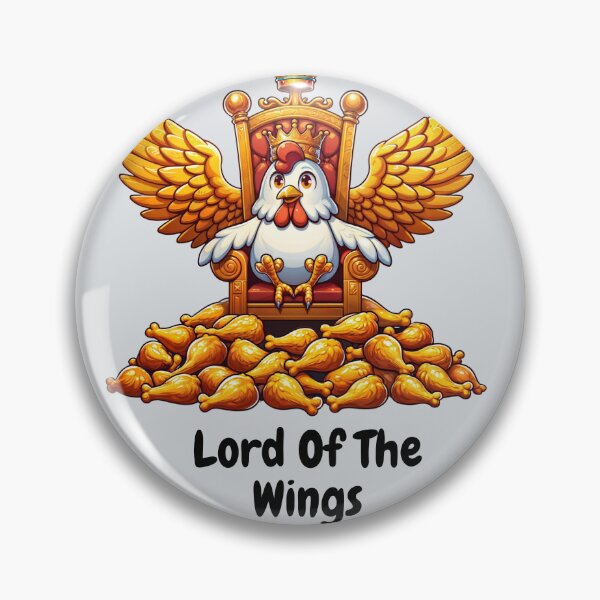 Item preview, Chicken King: Lord of the Wings designed and sold by CosmicScare10.