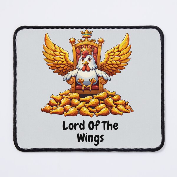 Item preview, Chicken King: Lord of the Wings designed and sold by CosmicScare10.